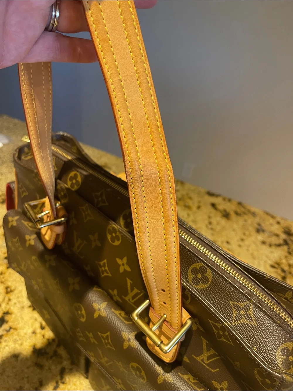 Louis Vuitton Monogram Multiple Cite Brown Tote - Picture 6 of 13